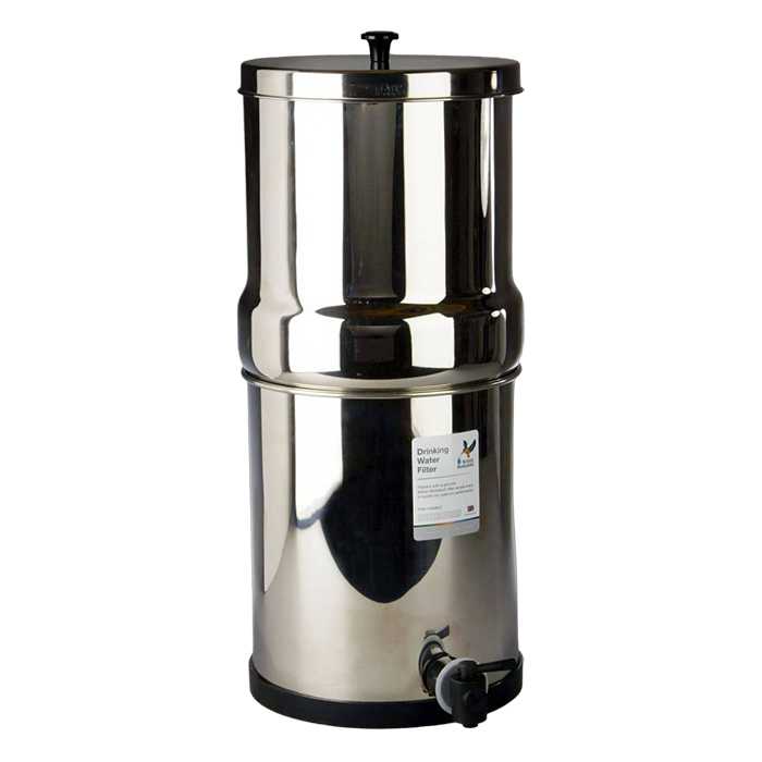 British Berkefeld 16L Stainless Steel Gravity Filter