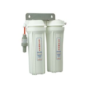 CTO Max Twin Under Sink Water Filter with Fluoride Removal