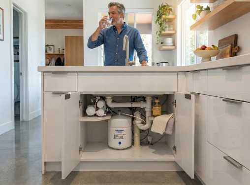 RO system compact 3-stage