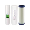 Complete 3 stage town water protection cartridge set 2.5 Inch Complete 3 stage town water protection cartridge set 2.5 Inch