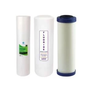 Complete 3-Stage Town Water Protection Cartridge Set – Fluoride, Chemicals & PFAS