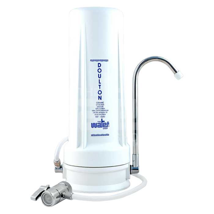 Doulton Single Countertop Water Filter Ultracarb