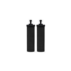 Filteroo® 8″ Carbon Block Gravity Water Filter Cartridge Twin Pack