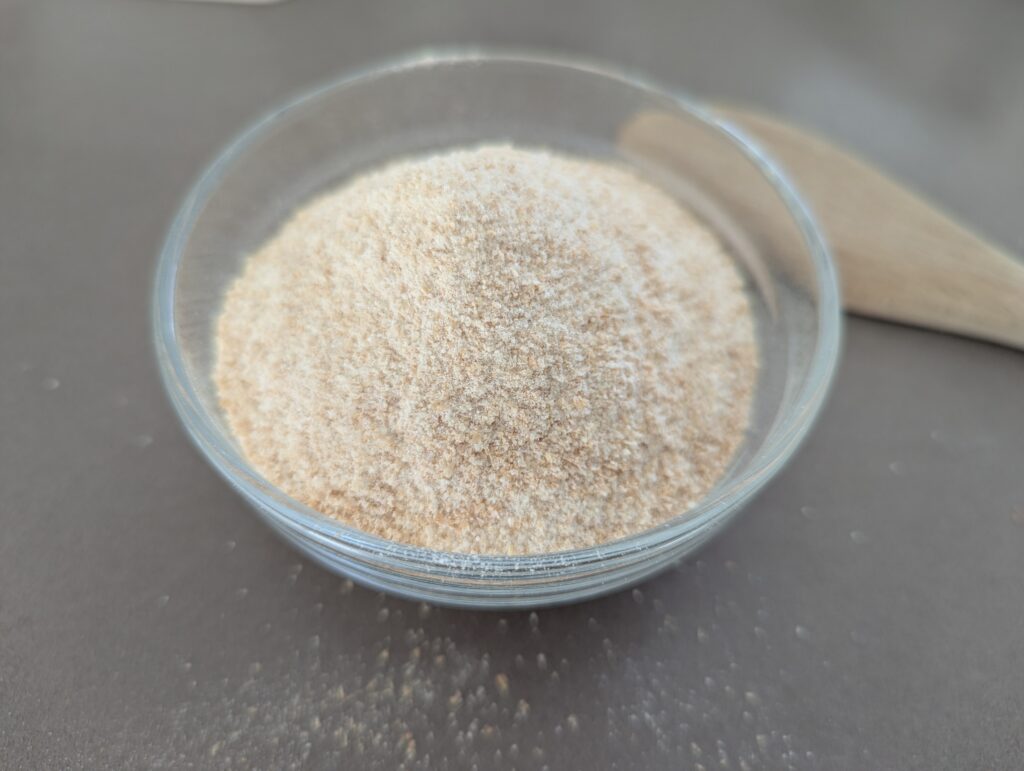 Freshly ground wheat
