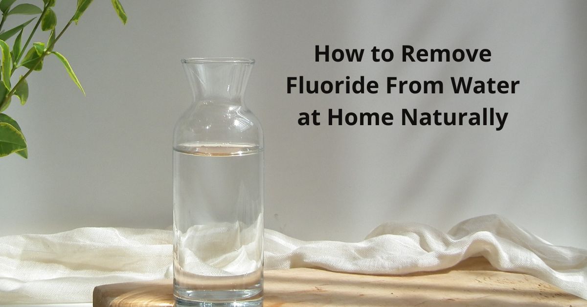 Read more about the article How to Remove Fluoride From Water at Home Naturally