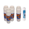 Reverse Osmosis water filter cartridge replacement set with Alkahydrate Reverse Osmosis water filter cartridge replacement set with Alkahydrate