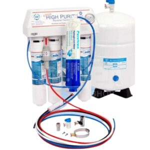 Ultra High Purity Under Sink Reverse Osmosis System with Hydrogen-Rich Alkaliser – 5 Stage