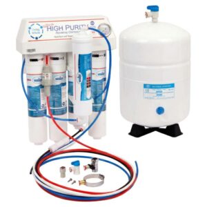 Ultra High Purity Under Sink Reverse Osmosis System with Alkaliser – 5 Stage