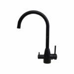 Stainless Steel 3 Way High Loop Matte Black Mixer Tap $478 (Save $99) +$379.00