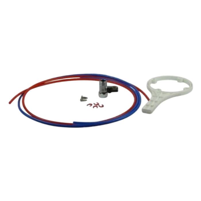 Twin Undersink Water Filter Hoses and Wrench