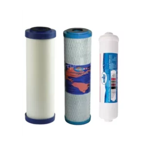 Twin Undersink Rainwater Replacement Filter Set with Alkaliser