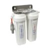 Twin Undersink Water Filter with Double Fluoride Removal
