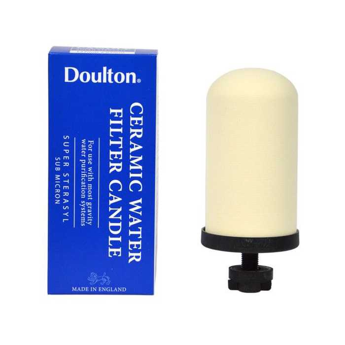 Doulton Super Sterasyl Ceramic Candle for gravity water filter