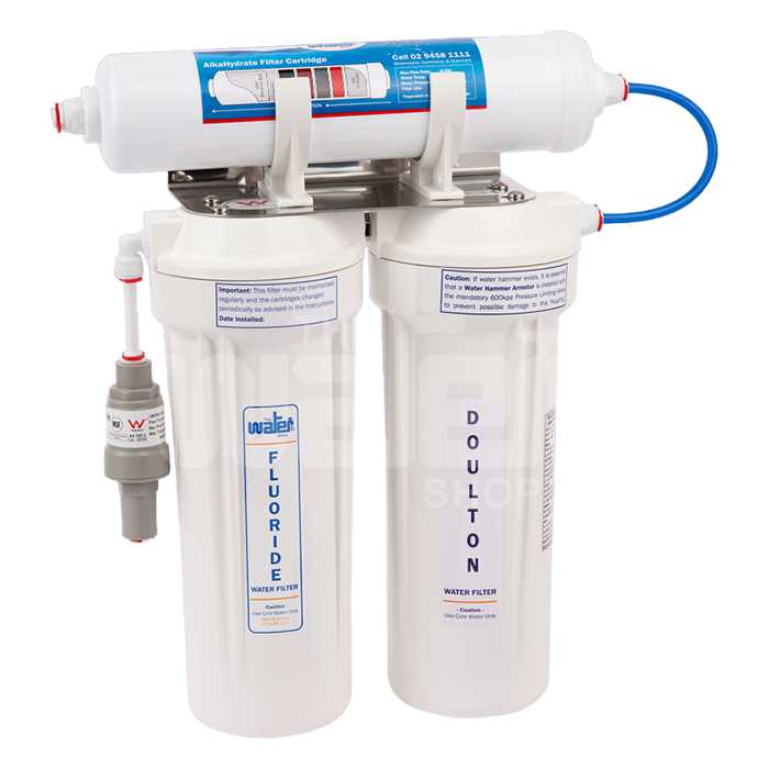 Doulton Twin Under Sink water filter with fluoride removal and alkaliser