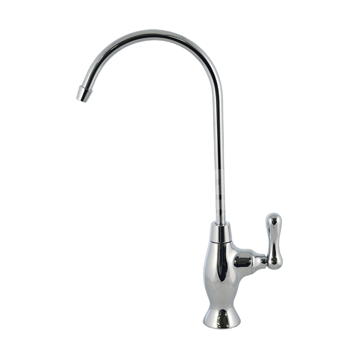 Chrome Antique Faucet with High Loop