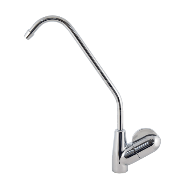 Chrome Fin Faucet with Long Reach