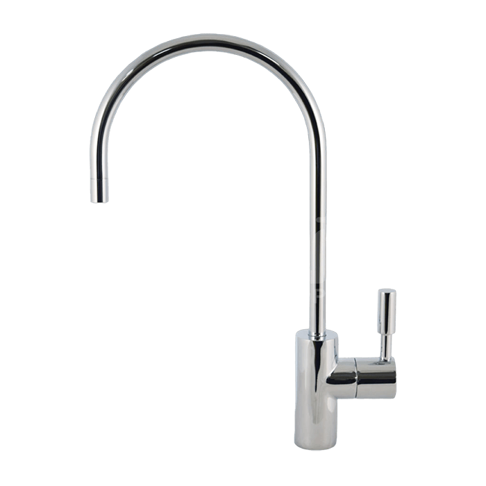Chrome Mode Faucet with High Loop
