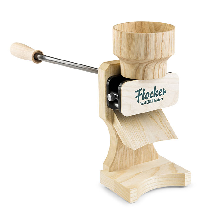 Flocker - Hand Driven Grain Roller