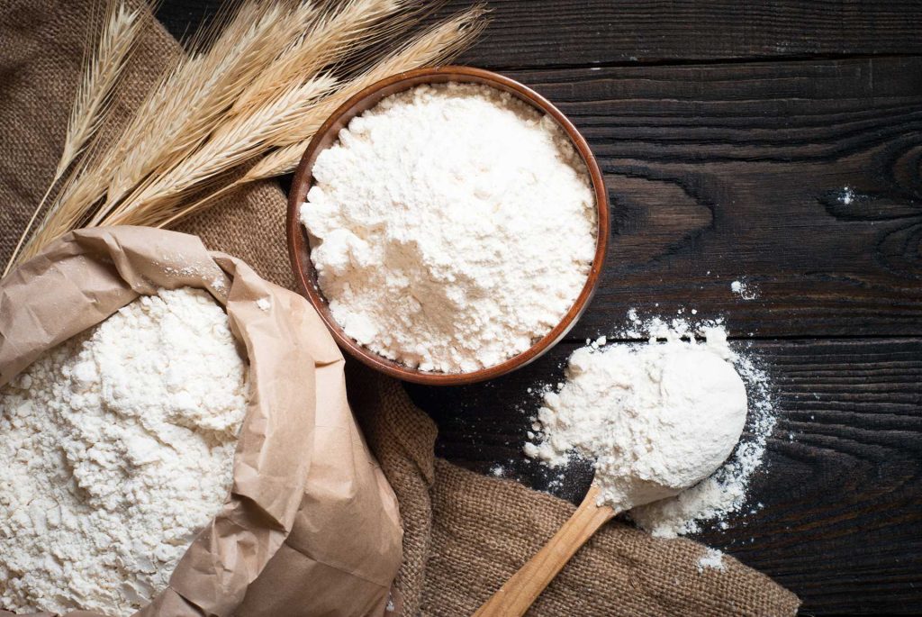 Flour made by a Stone Grain Mill