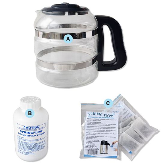 Megahome Water Distiller Springflow Package Contents