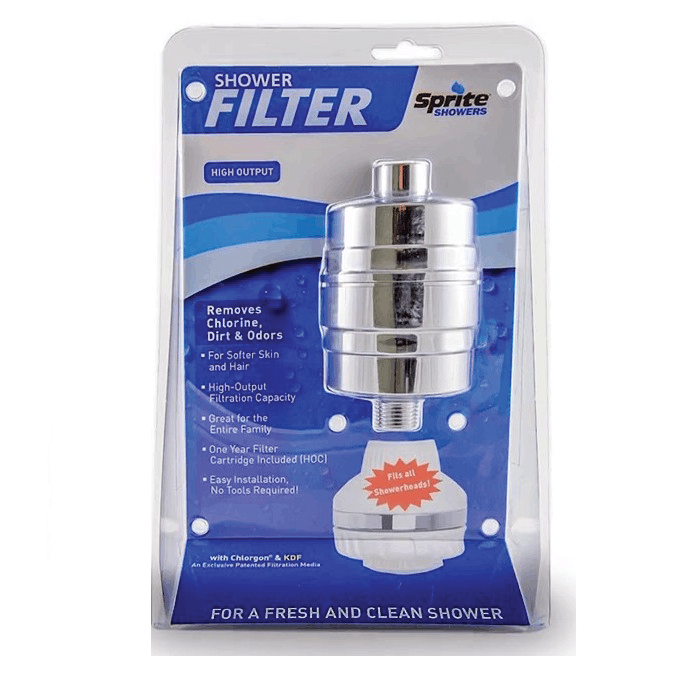 Sprite Inline Shower Hose Filter