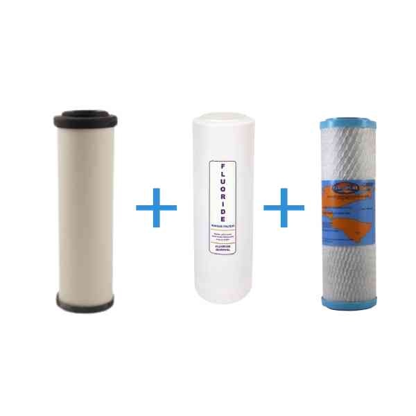 triple under sink filter replacement pack
