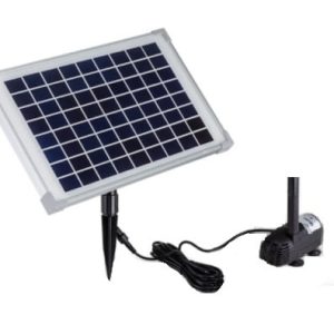 Vertical Garden Solar Water Pump & Panel