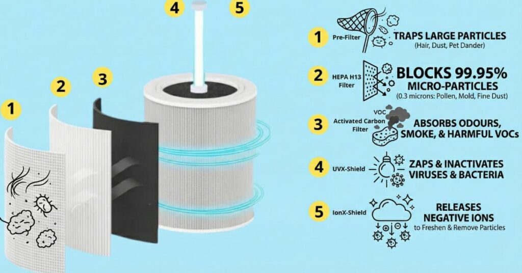 what do carbon air filters remove